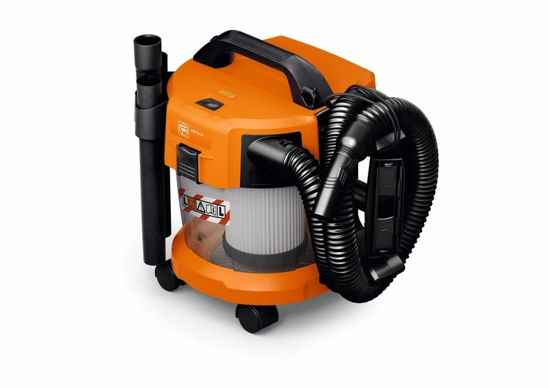 FEIN Wet Dry Vacuum Cleaner AMPShare Li-Ion Battery Cordless Dust Extractor Class L 10 Litres Portable Lightweight Compact Extractor Dustex 10 ASBS L-Class 92604203010