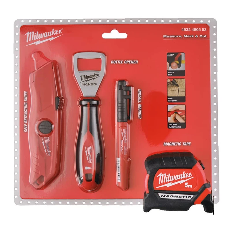Milwaukee Measure, Marking and Cutting Set 4932480553