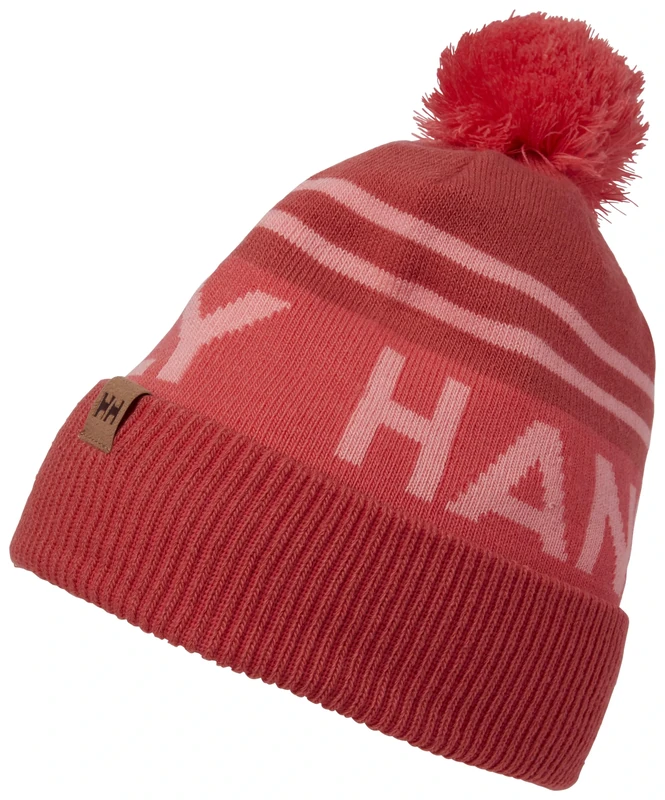 Helly Hansen Unisex K Ridgeline Beanie, Poppy Red, 49/50