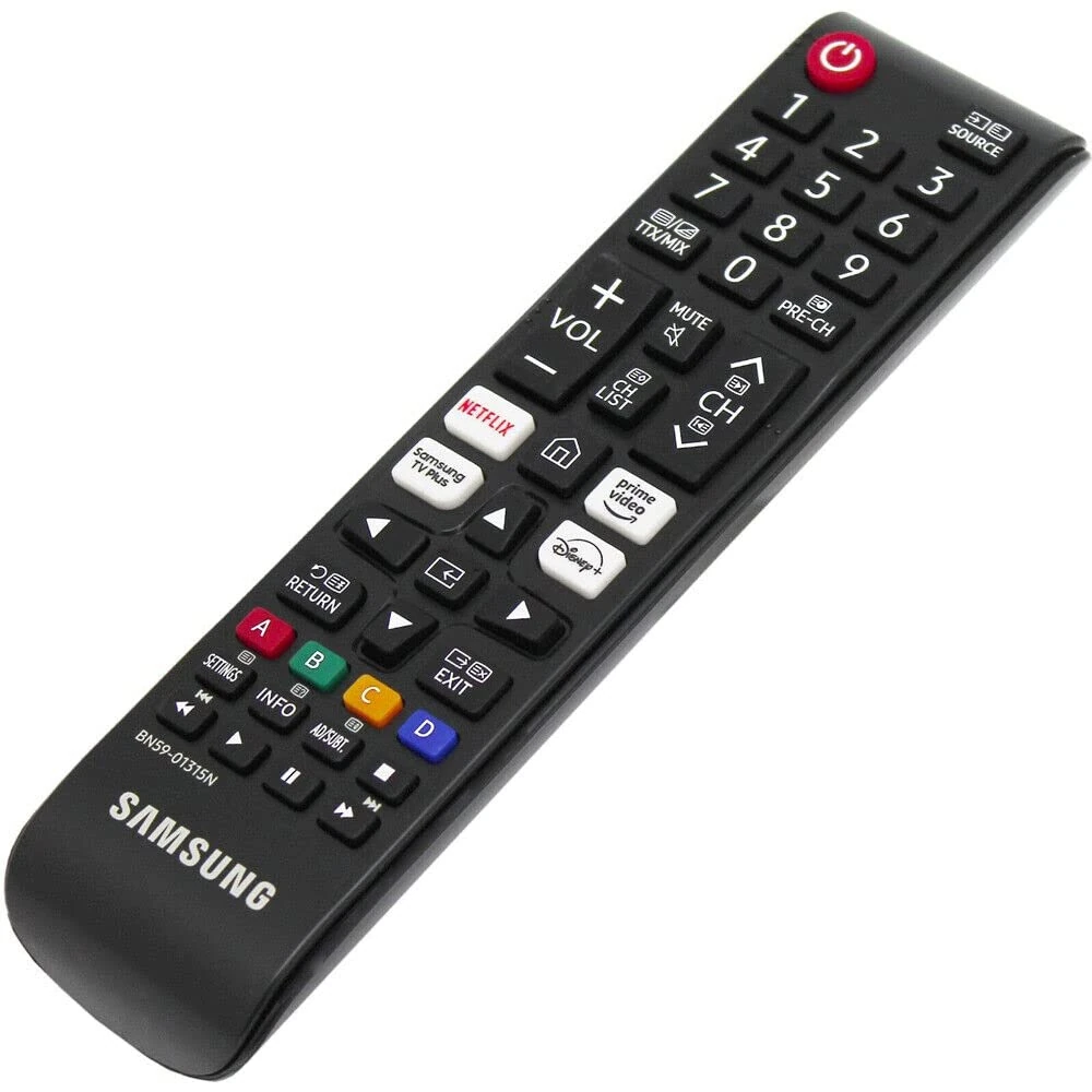 Original BN59-01315N TV Remote Control Compatible with Samsung 2020~23 Neo QLED, Quantum Dot OLED Crystal UHD The Frame, Smart Outdoor TV with Netflix, Prime Video, Samsung TV+ & Disney+ Buttons