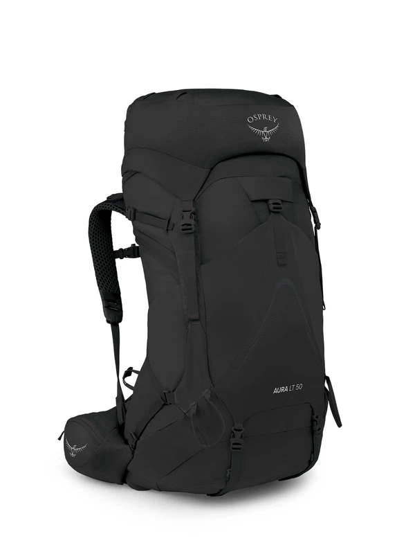 Osprey Aura AG LT 50 Womens Backpacking Backpack Black WXS/S