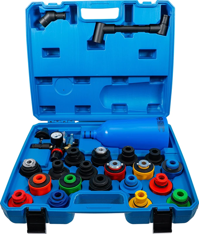 BGS 72213 | Oil Funnel Adaptor Set | Plastic Type | 24 pcs.