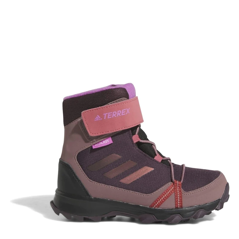 adidas Terrex Snow Cold.Rdy Winter Boots Kids Unisex Maroon/Red/Lilac 2 (34)