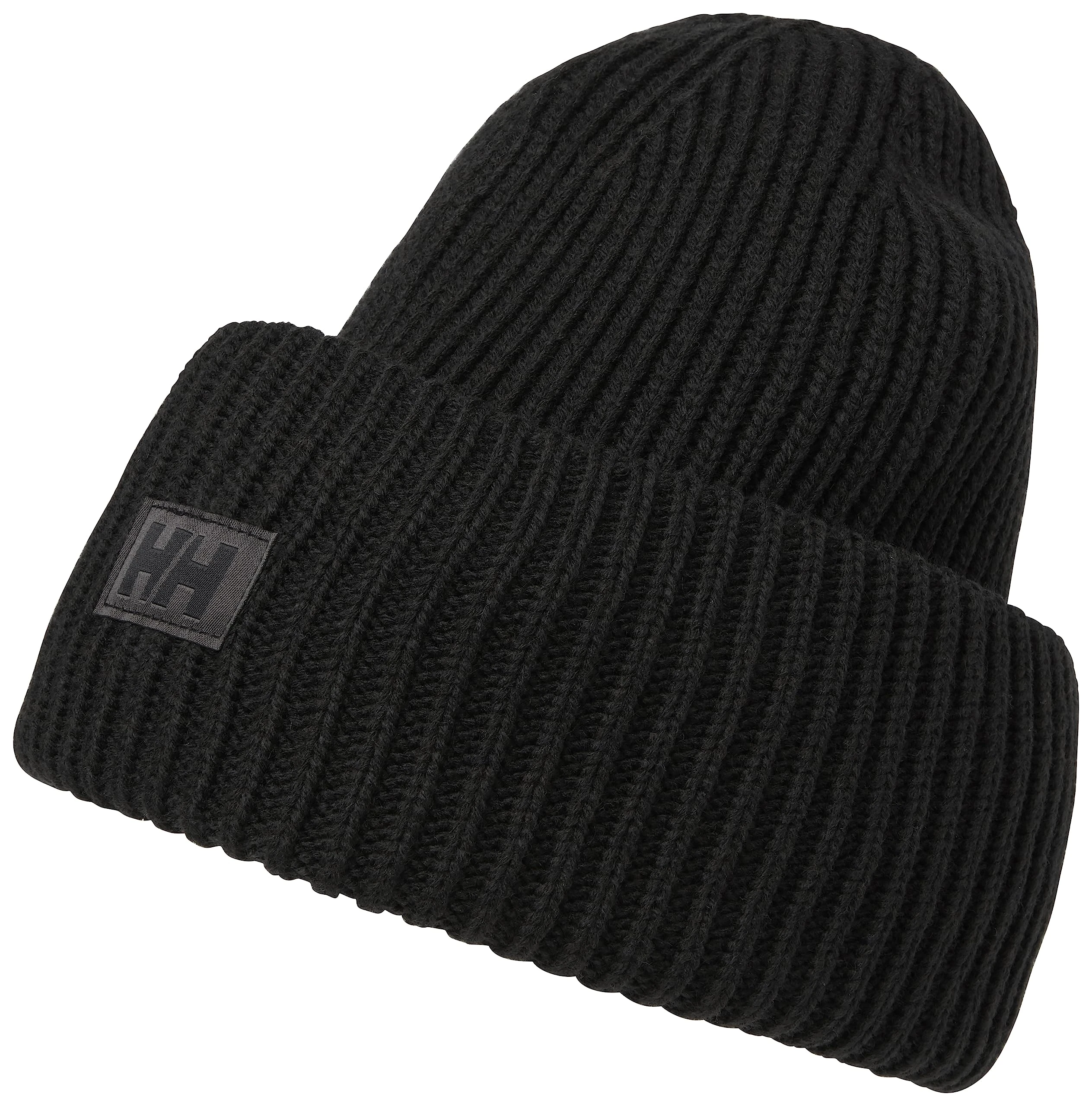Helly Hansen Unisex HH Rib Beanie, Black, STD