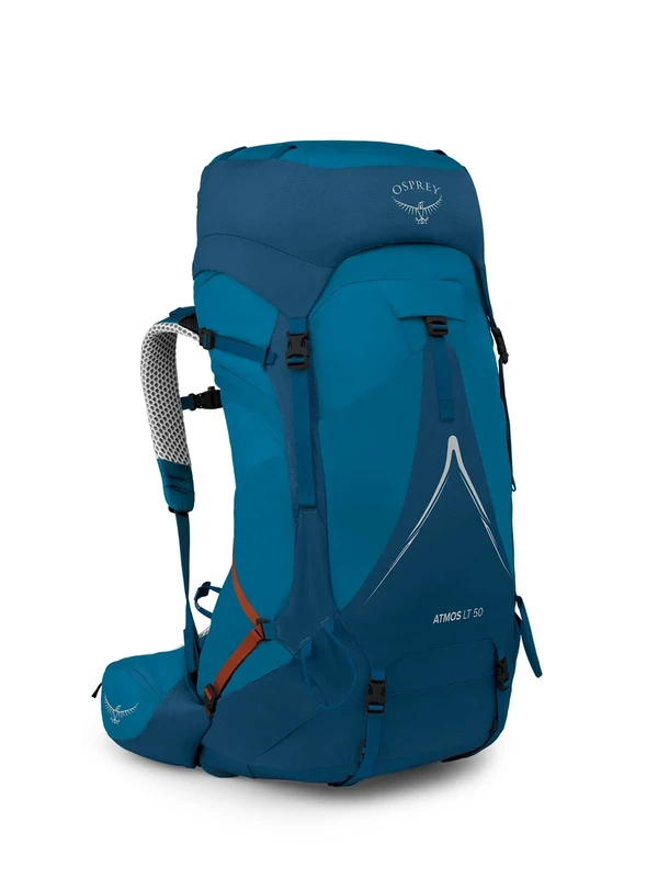 Osprey Atmos Men's Backpack, 65L, Night Shift/Scoria Blue, S/M