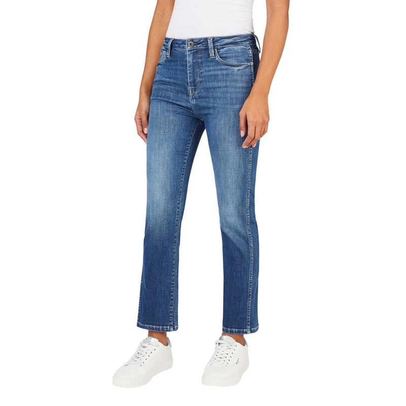 Pepe Jeans Women's Dion 7/8 Jeans, Blue (Denim-hs3), 26W / 32L - Image 1