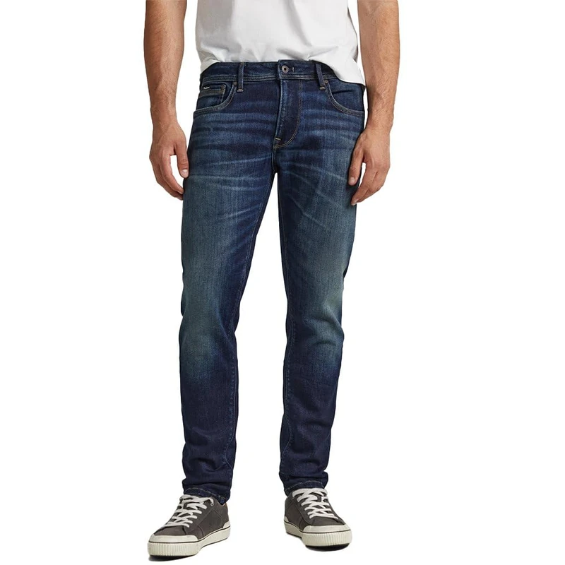 Pepe Jeans Men's Stanley Blue (Denim-CS0) 30W/32L