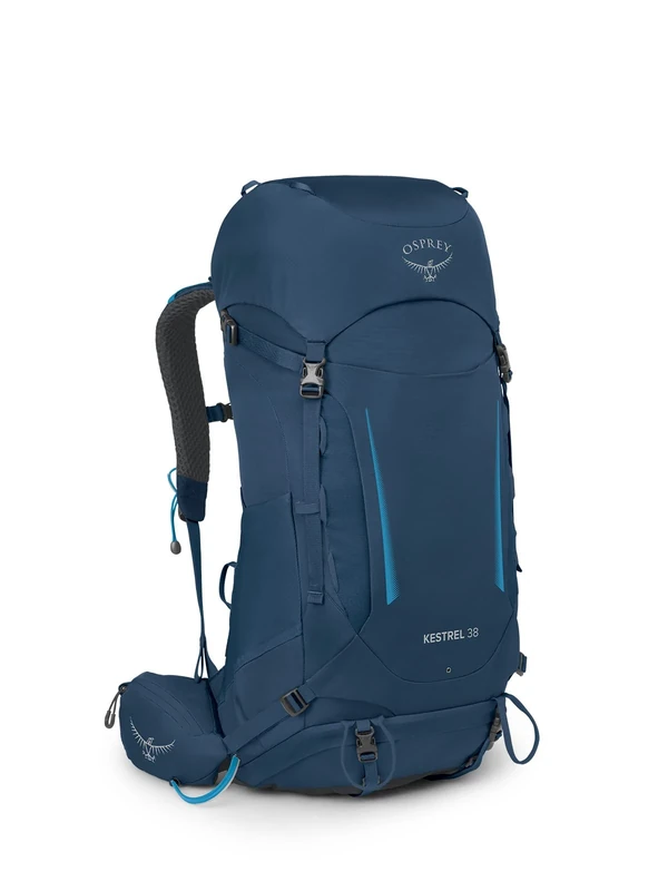 Osprey Kestrel Men's Backpack, 38L, Atlas Blue, L/XL