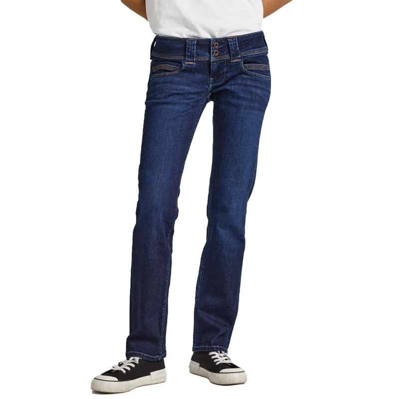 Pepe Jeans Women's Venus Blue (Denim-CS7) 30W/34L