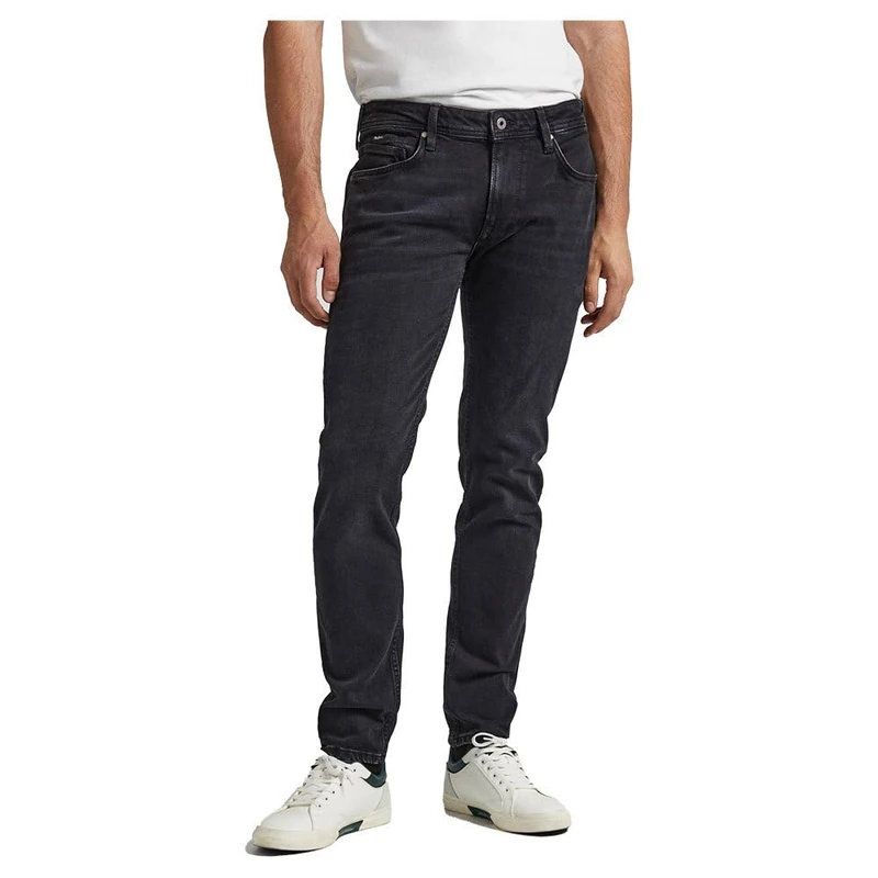 Pepe Jeans Men's Hatch Regular Black (Denim-XV1) 28W/30L