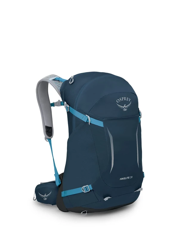 Osprey Hikelite Unisex Backpack, 32L, Atlas Blue, M/L