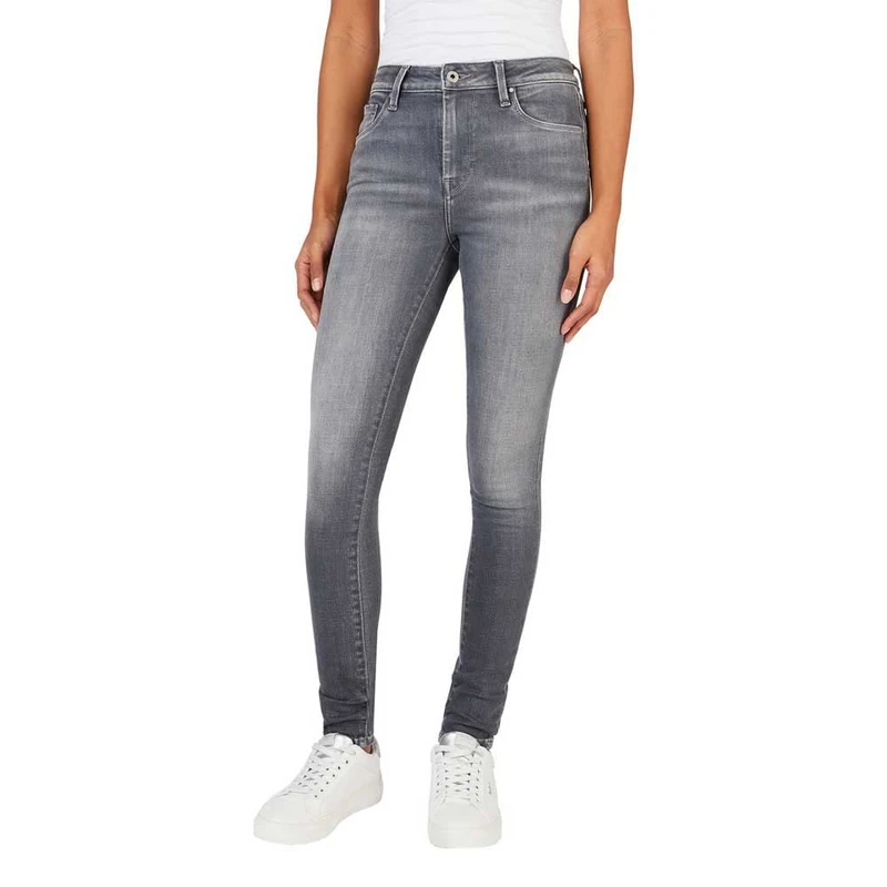Pepe Jeans Women's Regent Jeans, Grey (Denim-ug6), 26W / 30L