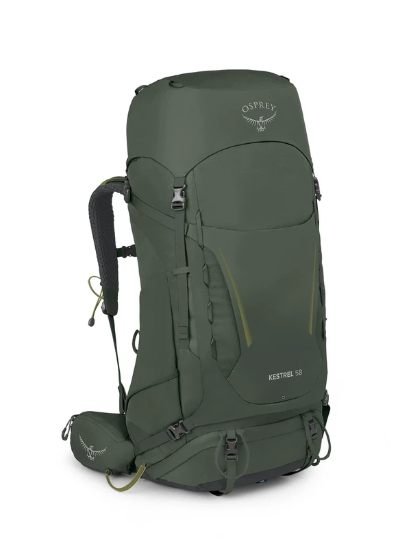 Osprey Kestrel Men's Backpack, 68L, Bonsai Green, S/M