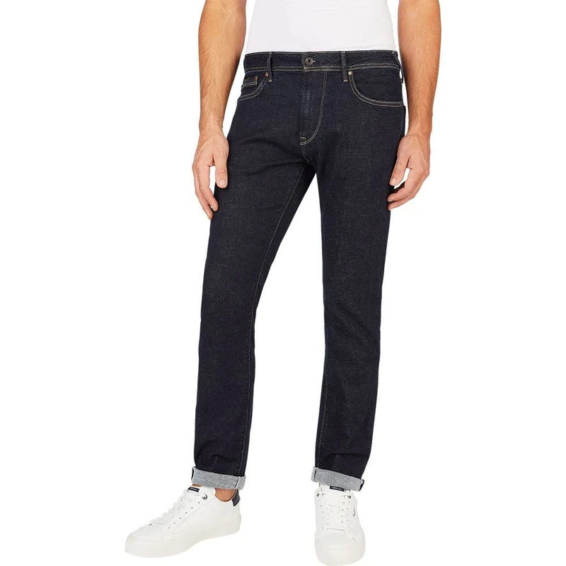 Pepe Jeans Men's Stanley Blue (Denim-AB0) 32W/34L