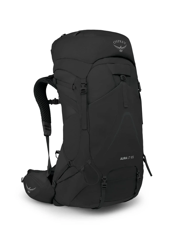 Osprey Aura AG LT 65 Womens Backpacking Backpack Black WXS/S