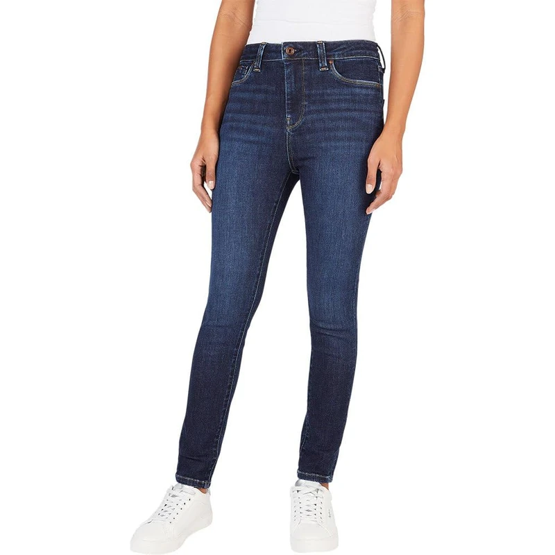 Pepe Jeans Women's Dion Blue (Denim-CS7) 27W/28L