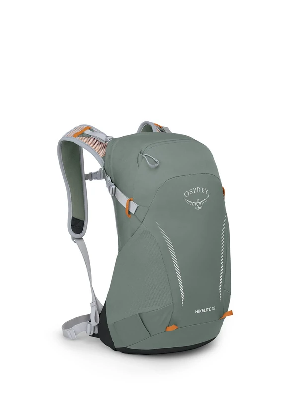 Osprey Hikelite Unisex Backpack, 18L, Pine Leaf Green, O/S