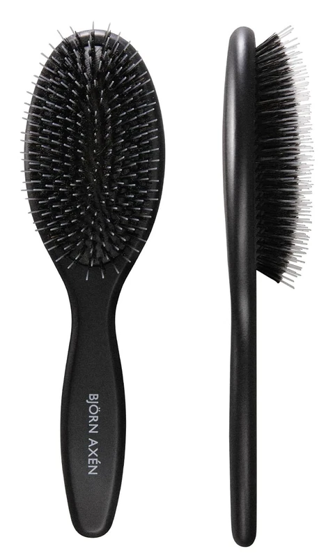 Gentle Detangling Brush Boar and Nylon Bristles - Fine Hair by Bjorn Axen for Unisex - 1 Pc Brush