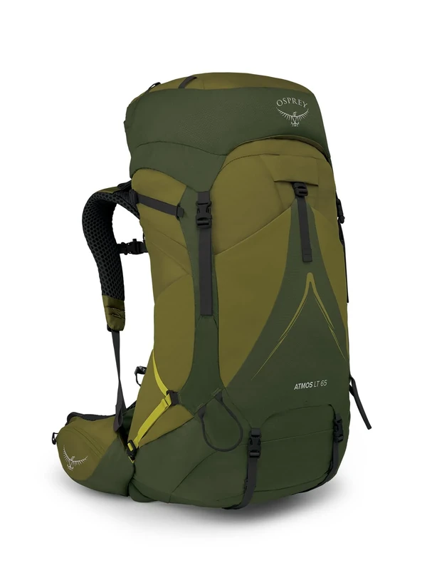 Osprey Atmos Men's Backpack, 68L, Scenic Valley/Green Peppercorn, L/XL