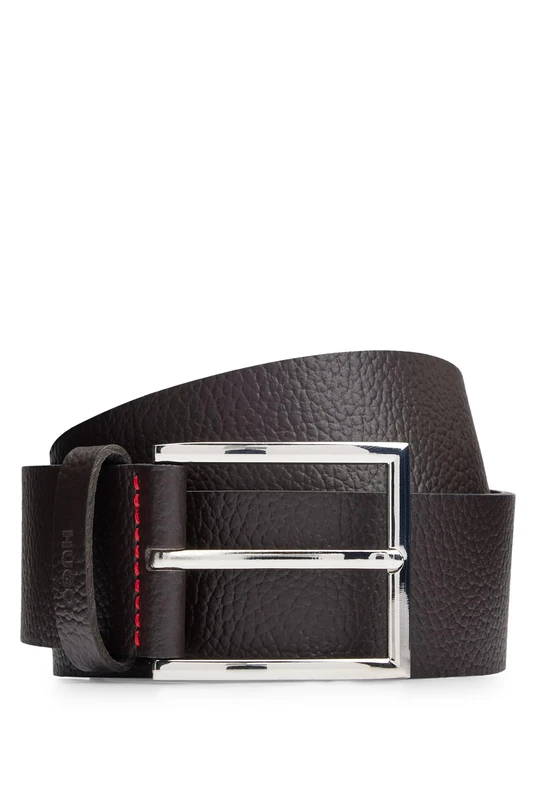 HUGO Men's Giaspo-Gr_Sz40 Apparel_Belt, Dark Brown202, 95