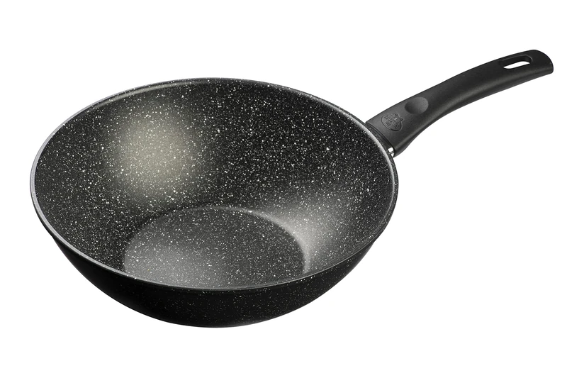 BALLARINI Vipiteno Wok, Non-Stick Wok Suitable for Induction hobs, Aluminium, Round, 28 cm
