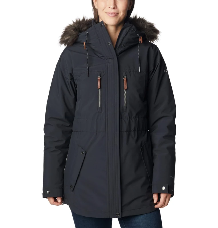 Columbia Women's Payton Pass Interchange Jacket, Black, Small