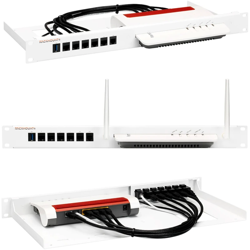 Rackmount.it RM-FB-T2 Rack Accessory Mounting Bracket for AVM Fritz!Box 5530, 6850 LTE, 7530