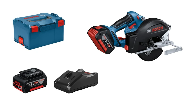 Bosch Professional GKM 18V-50 Battery Kit - 2x 5.0Ah - Image 1