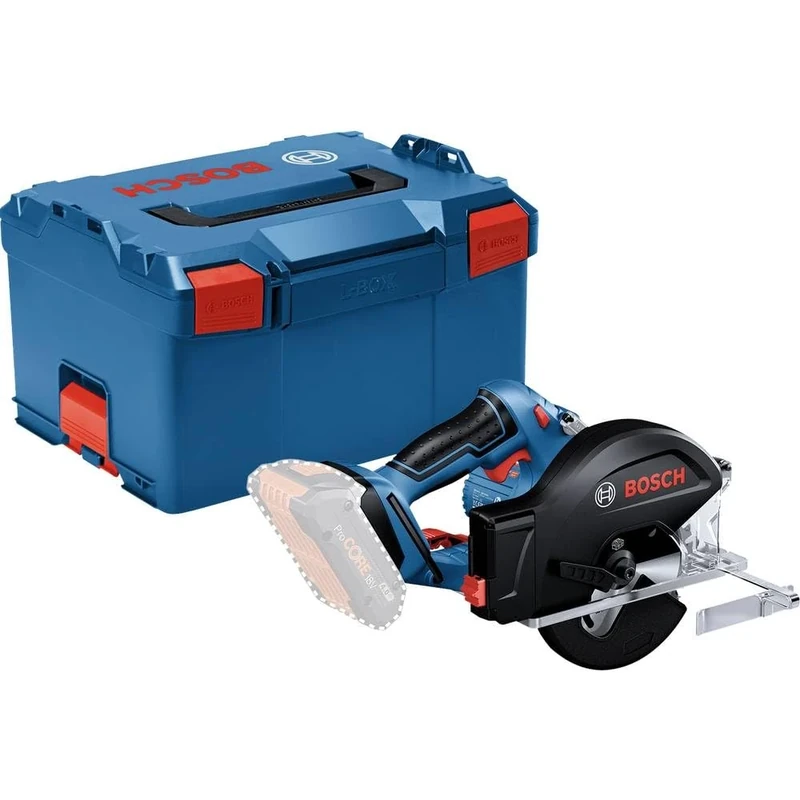 Bosch Professional 18V System Cordless Circular Saw GKM 18V-50 (Faster Work Rate, Fewer Sparks and Chips, incl. 1x Circular Saw Blade, L-BOXX, Without Battery/Charger)