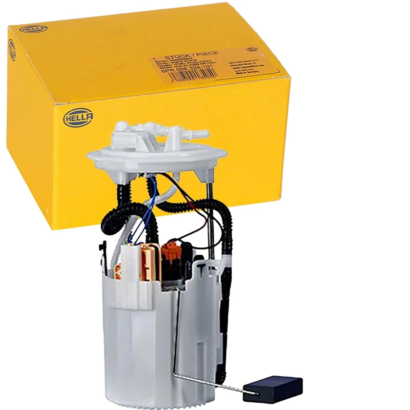 HELLA 8TF 358 303-971 Fuel Feed Unit - Electric - 4-pin connector - with gasket/seal/with fuel sender unit