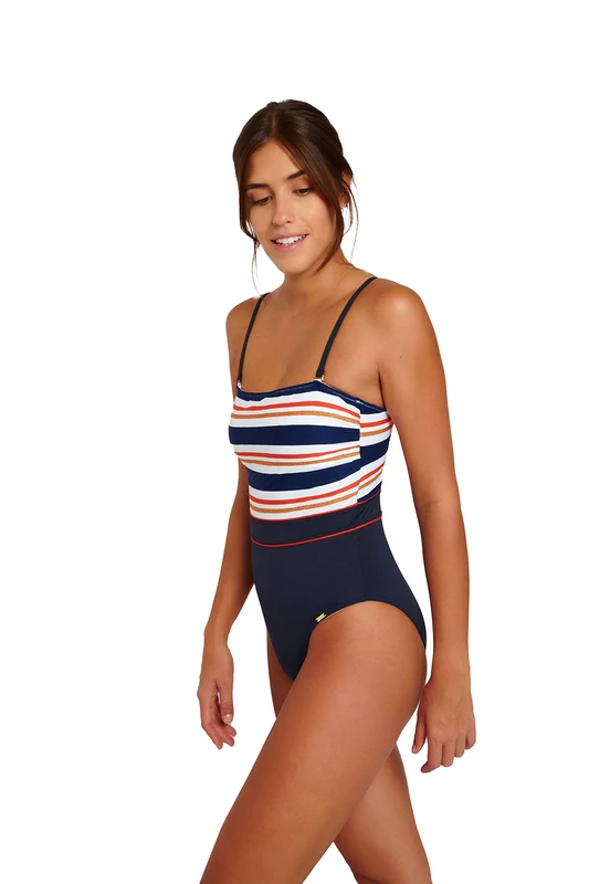 Livia Women's Isabel Berkane One Piece Swimsuit, Marine, L