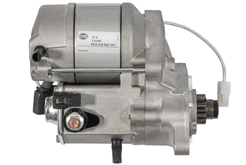 HELLA 8EA 015 642-151 Starter - 12V - 1.2kW - for e.g. Kubota