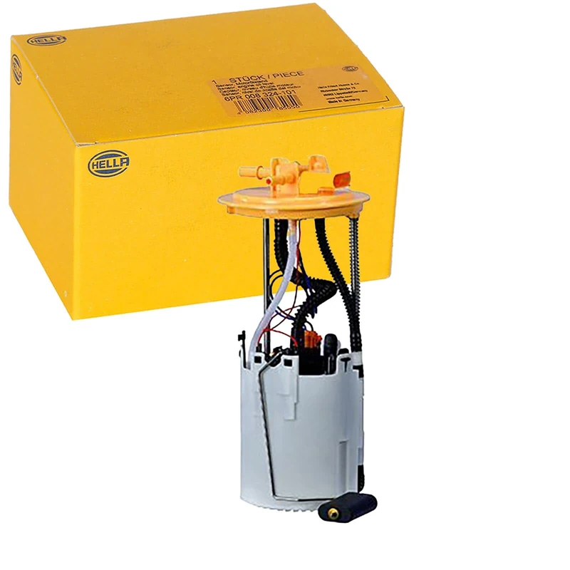 HELLA 8TF 358 303-871 Fuel Feed Unit - Electric - 4-pin connector - with gasket/seal/with fuel sender unit