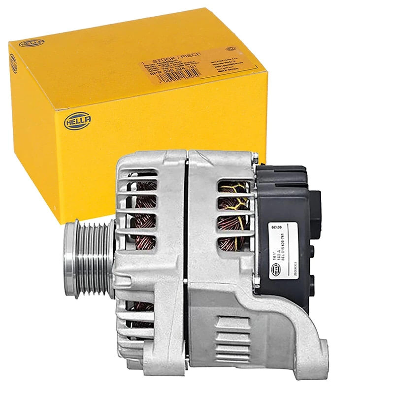 HELLA 8EL 015 630-761 Alternator - 14V - 180A - for e.g. BMW 3 (E91)