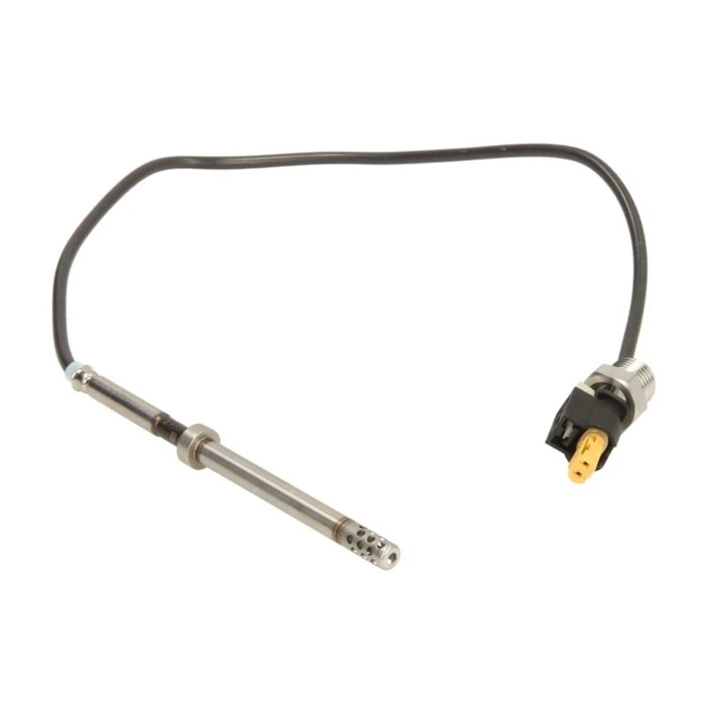 HELLA 6PT 358 181-611 Sensor, exhaust gas temperature - 2-pin connector - Bolted - Cable: 385mm