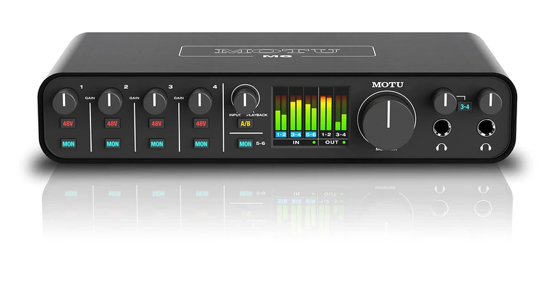 MOTU M6 USB-C Audio Interface - USB Audio Interface