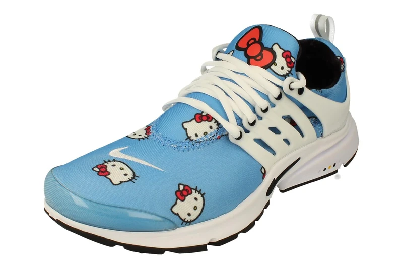 Nike Men's X Hello Kitty Sneaker, Blue/Black/White, 12 - Image 1
