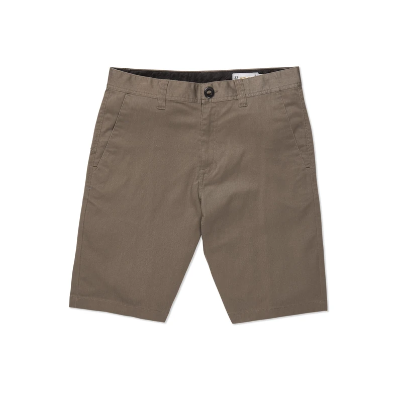 Volcom Men's Modern Fit 21" Chino Short, Mushroom, 30W - Image 1