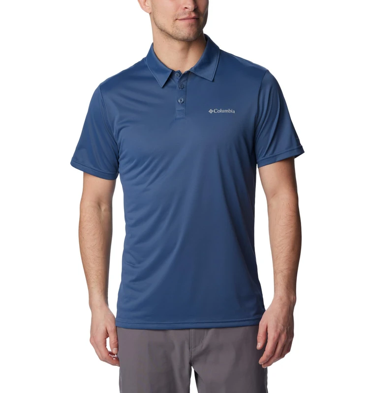 Columbia Men's Hike Polo, Dark Mountain, X-Small