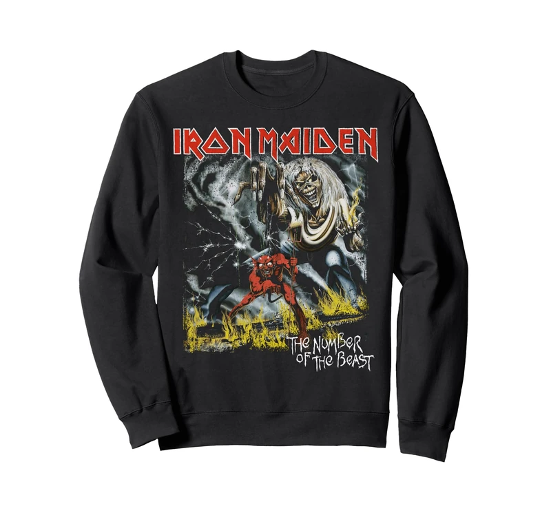 Iron Maiden Eddie Number of the Beast Sweatshirt