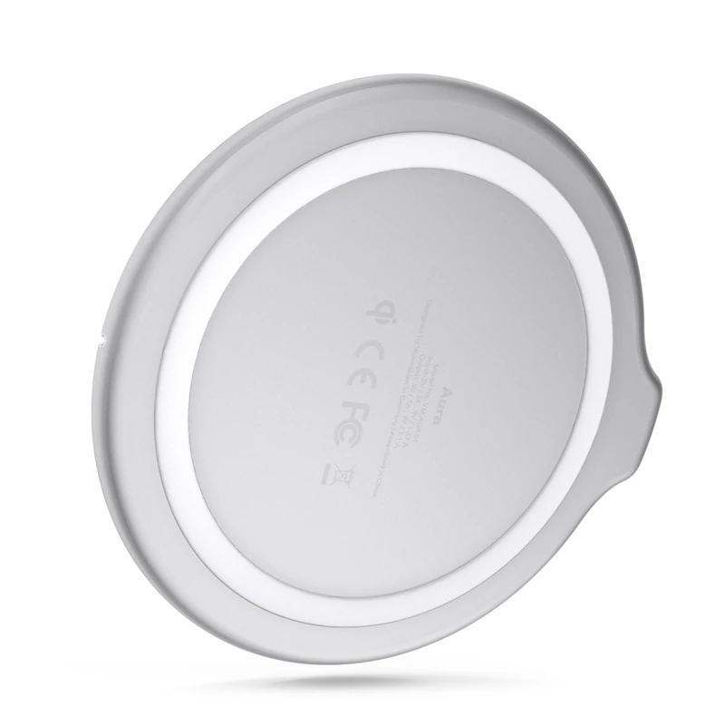 Cargador Inalámbrico VONMÃ"HLEN AURA GLASS SILVER/LITE - Image 1