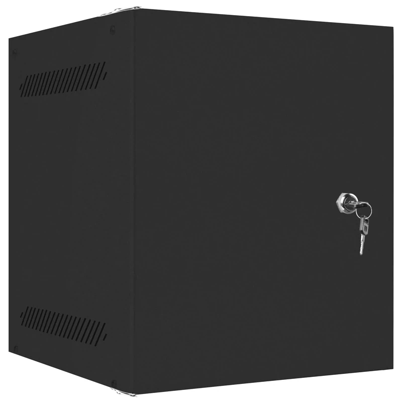Desconocido LANBERG 10 Wall-Mounted Rack Cabinet 6U (280X310 Black) - Image 1