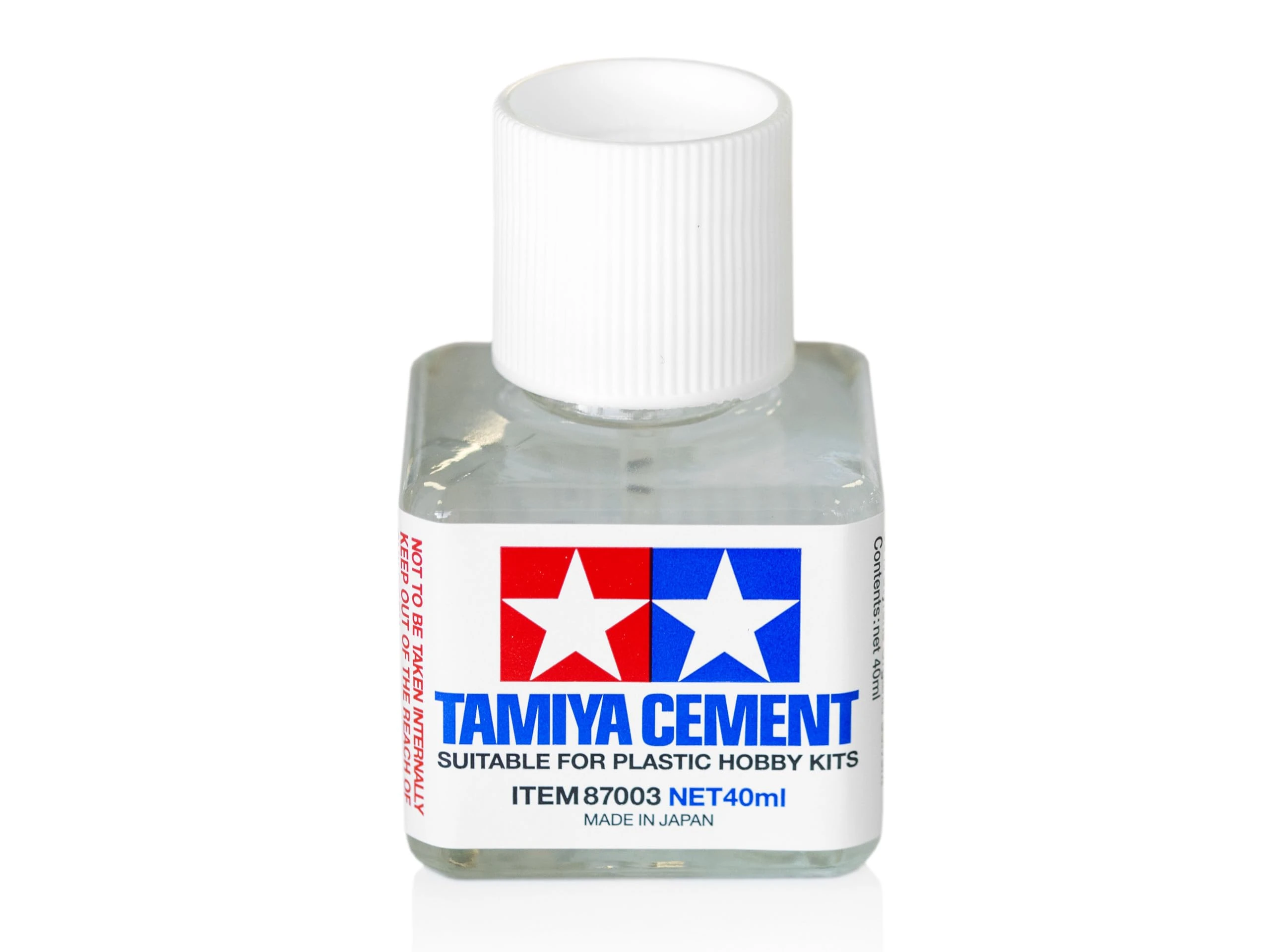 Tamiya Liquid Cement 40ml Bottle with Applicator Brush