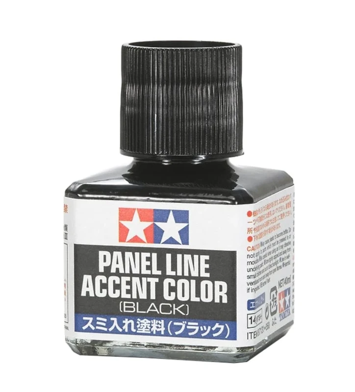 Tamiya Juice Enamel Black - Model Paint for Scale Kits