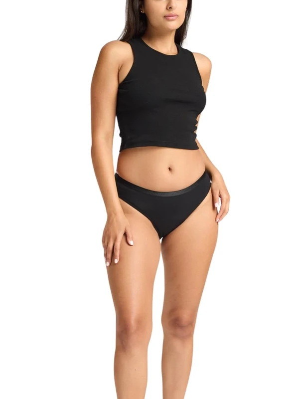 Modibodi Period pants- Black bikini underwear-Moderate flow 30 ml