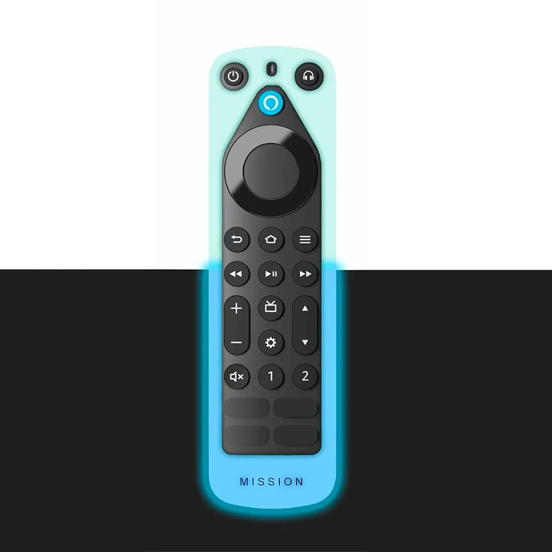 Alexa Voice Remote Pro + Made for Amazon Remote Cover Case, Glow-in-the-dark - Image 1