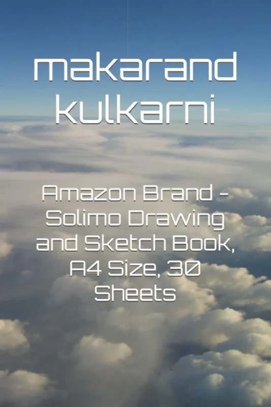 Solimo Drawing and Sketch Book, A4 Size, 30 Sheets - Image 1