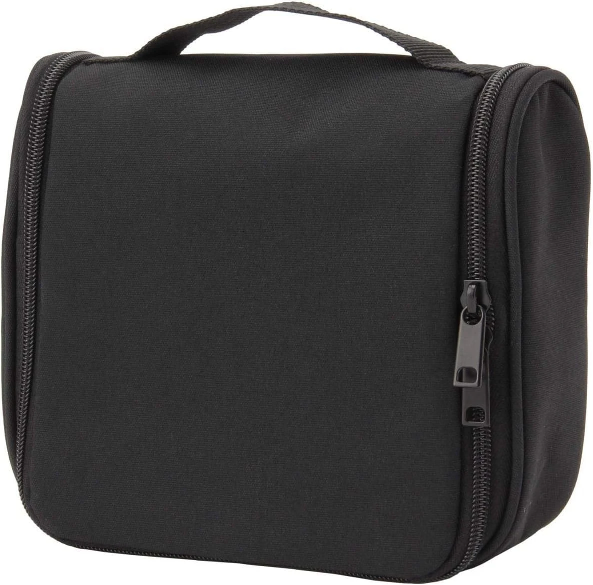 Polyester Hanging Toiletry Case, Black