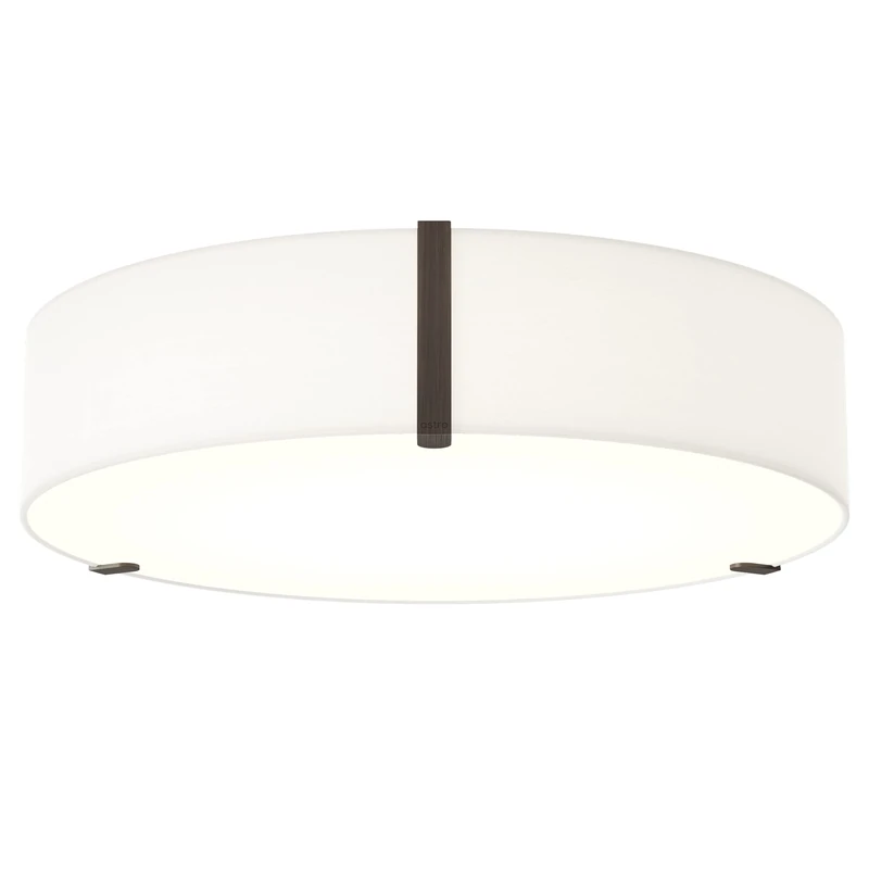 Astro Salina 550 Dimmable Indoor Ceiling Light (White Fabric), LED E27/ES Lamp, Designed in Britain - 1463002-3 Years Guarantee