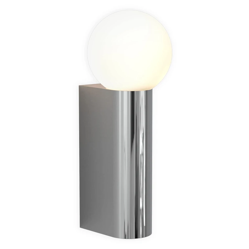 Astro Ortona Single Bathroom Wall Light - IP44 Rated - (Polished Chrome), G9 Lamp, Designed in Britain - 1459001-3 Years Guarantee